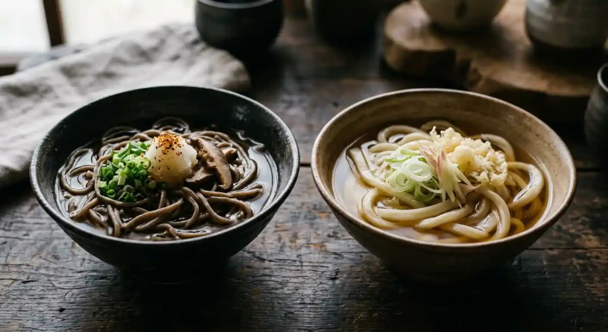 JAPANESE HOMEMADE SOBA AND UDON