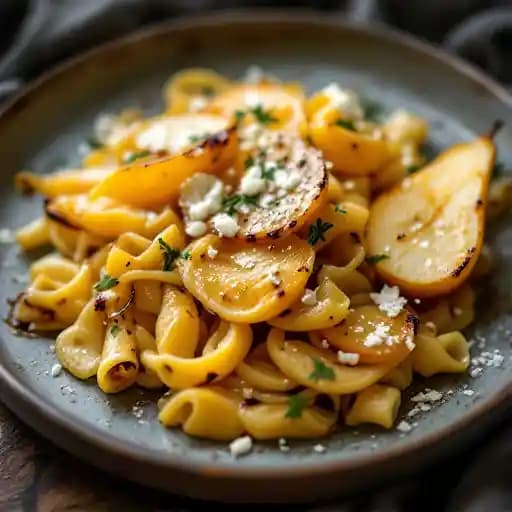 ROASTED PEAR AND SPAGHETTI SQUASH