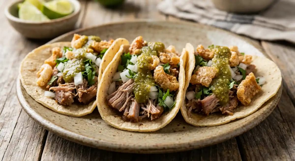3 Lechoncito Tacos