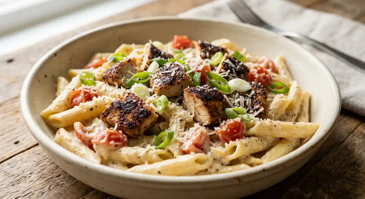 Blackened Chicken Pasta