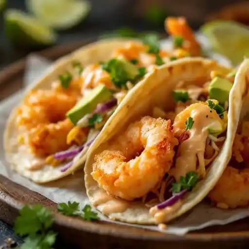 Crispy Shrimp Tacos