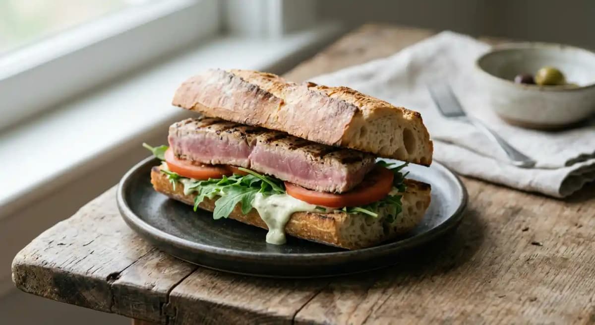 *Grilled Ahi Sandwich