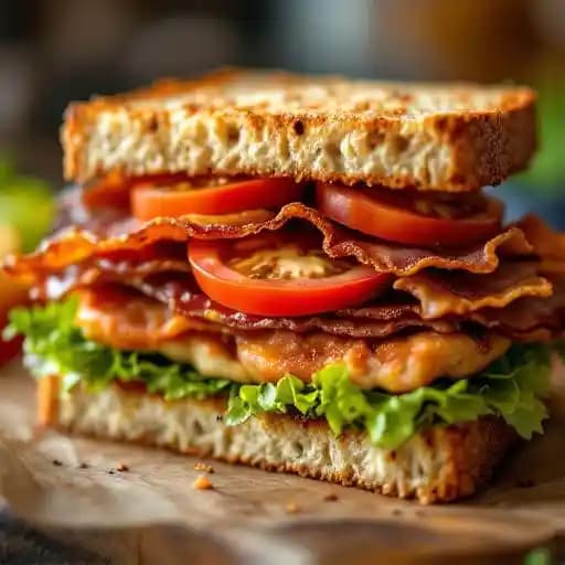 Ahi Katsu BLT Sandwich