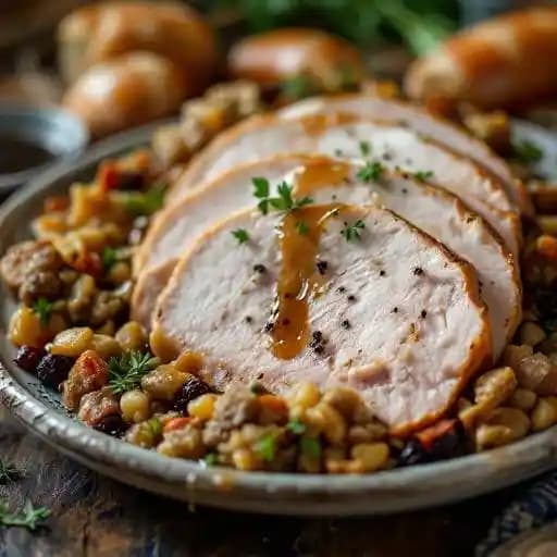 Hawaiian Style Turkey KauKau