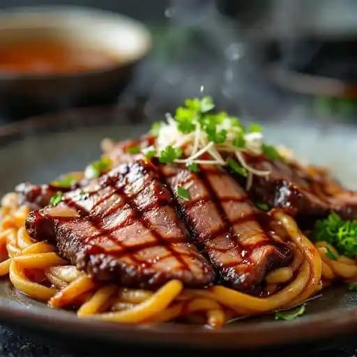 *Sizzling Beef Toban Yaki