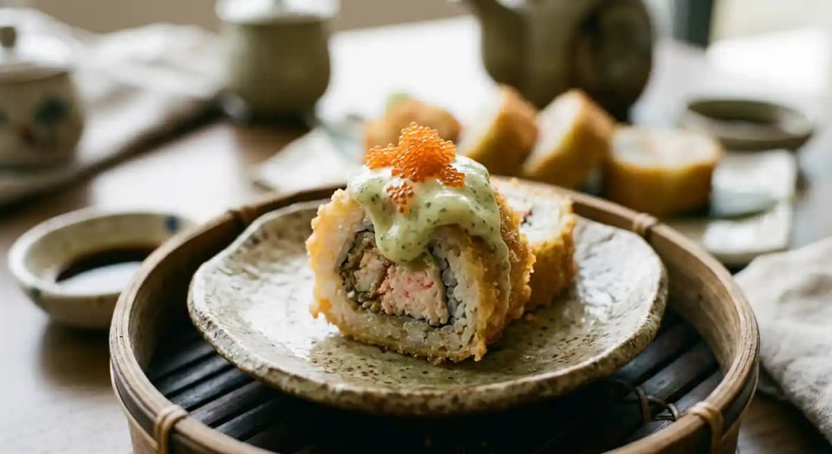 *Frying Dragon Roll