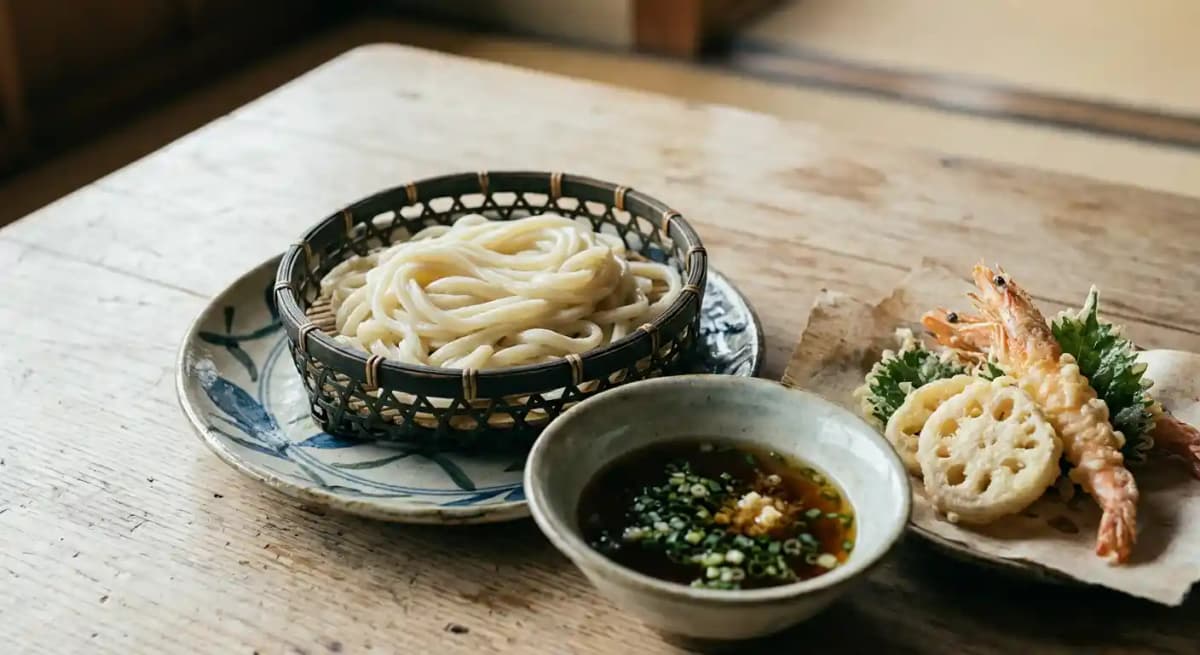 Tempura Zaru Udon