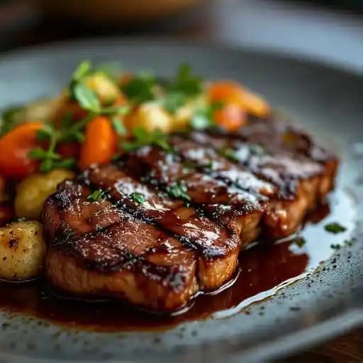 Marinated Madeira Beef