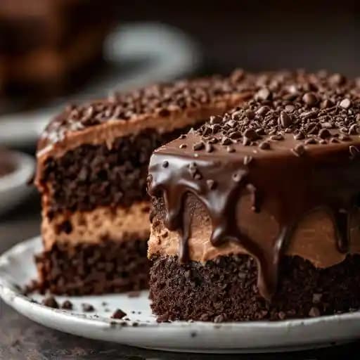 Chocolate Brigadeiro Cake