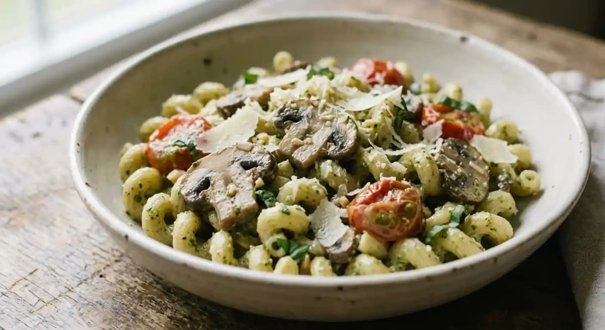 Pesto Cavatappi