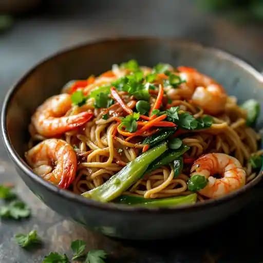 TERIYAKI CHICKEN UDON NOODLES