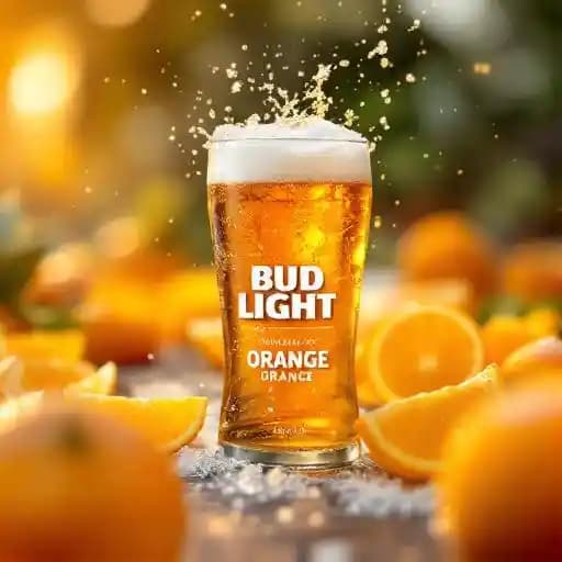 Bud Light Orange