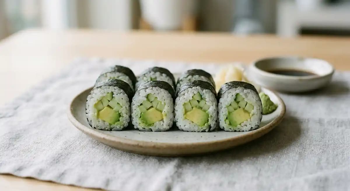 Cucumber Avocado Roll