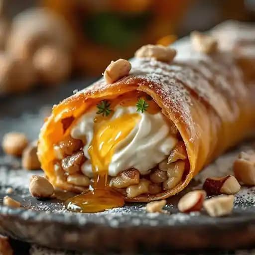 Baklava Cannoli