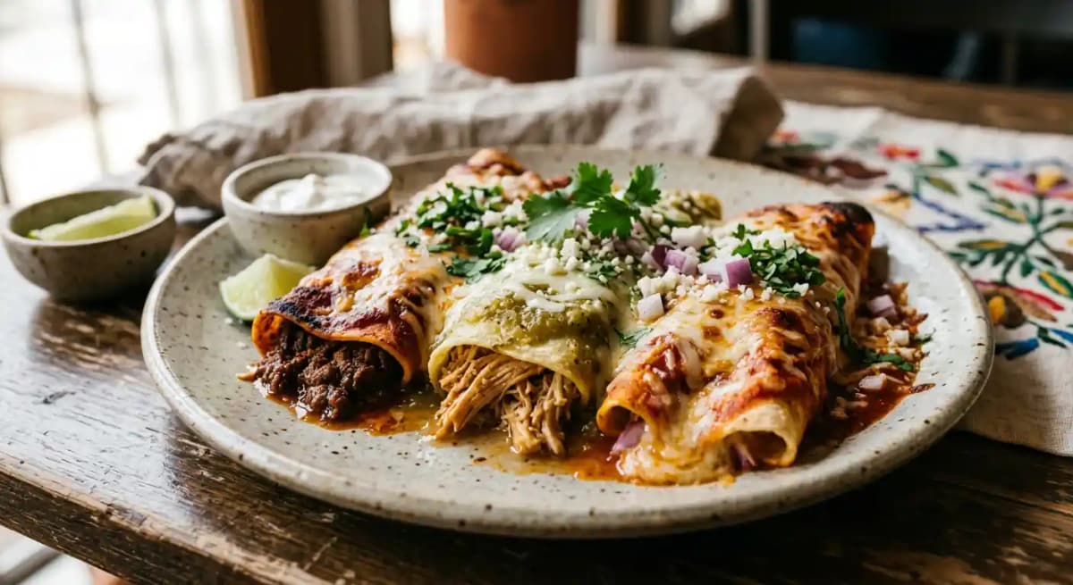 Combination Enchiladas