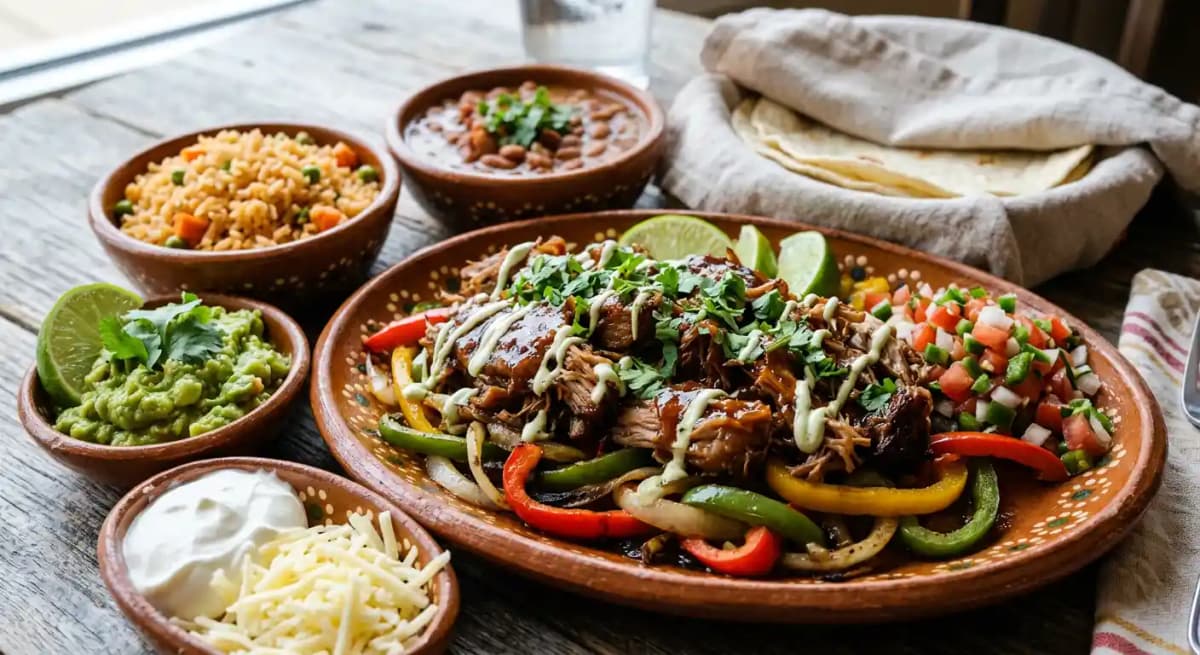 Carnitas Azteca Fajitas