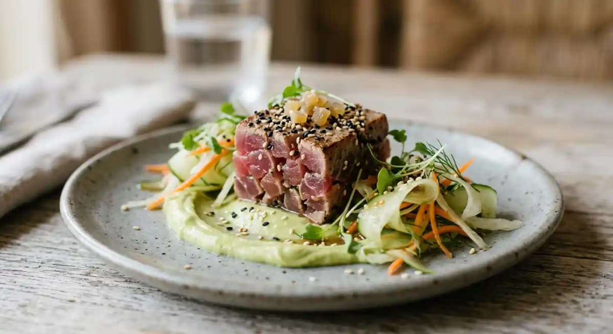 Seared Ahi Tuna Tartare