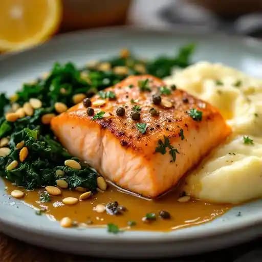 Pan Seared Scottish Salmon