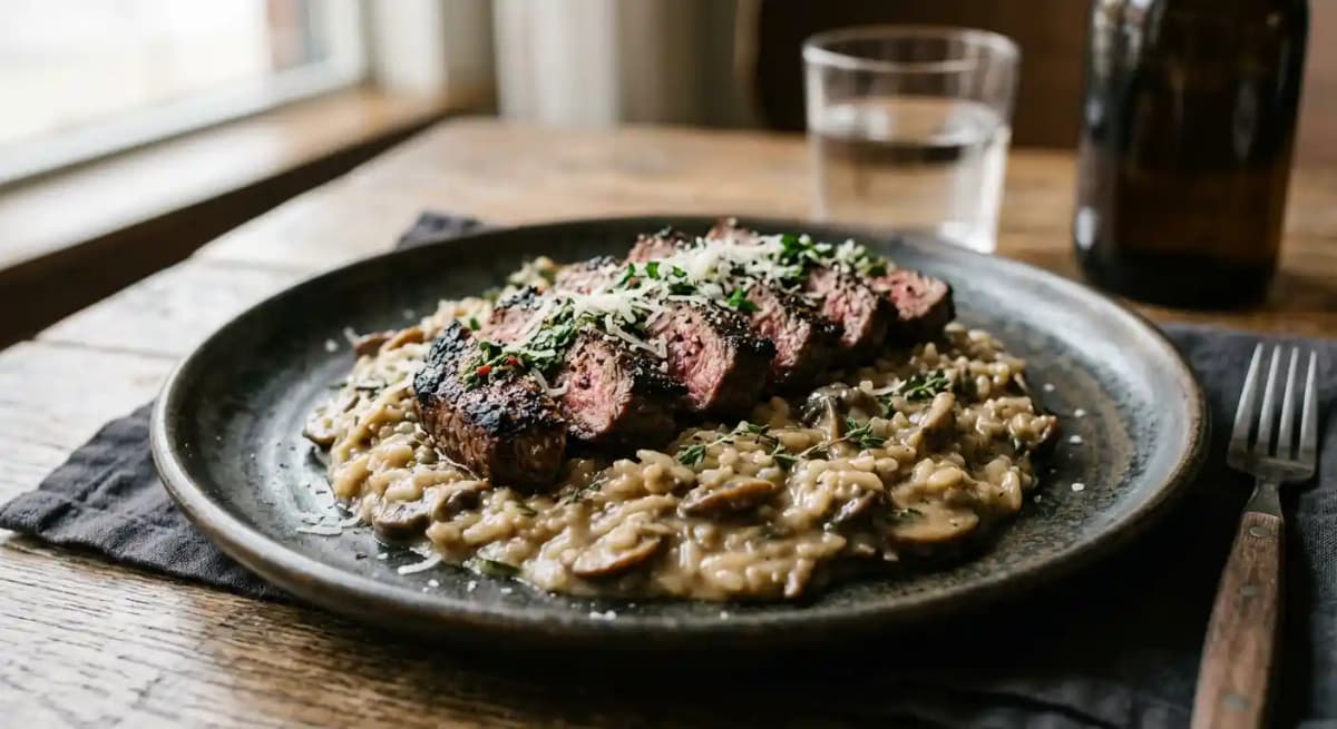 MUSHROOM RISOTTO