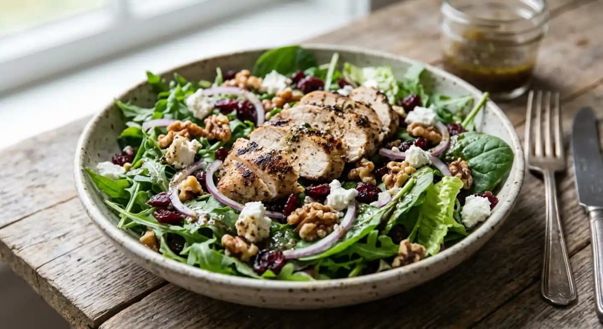 Cranberry & Goat Cheese Salad
