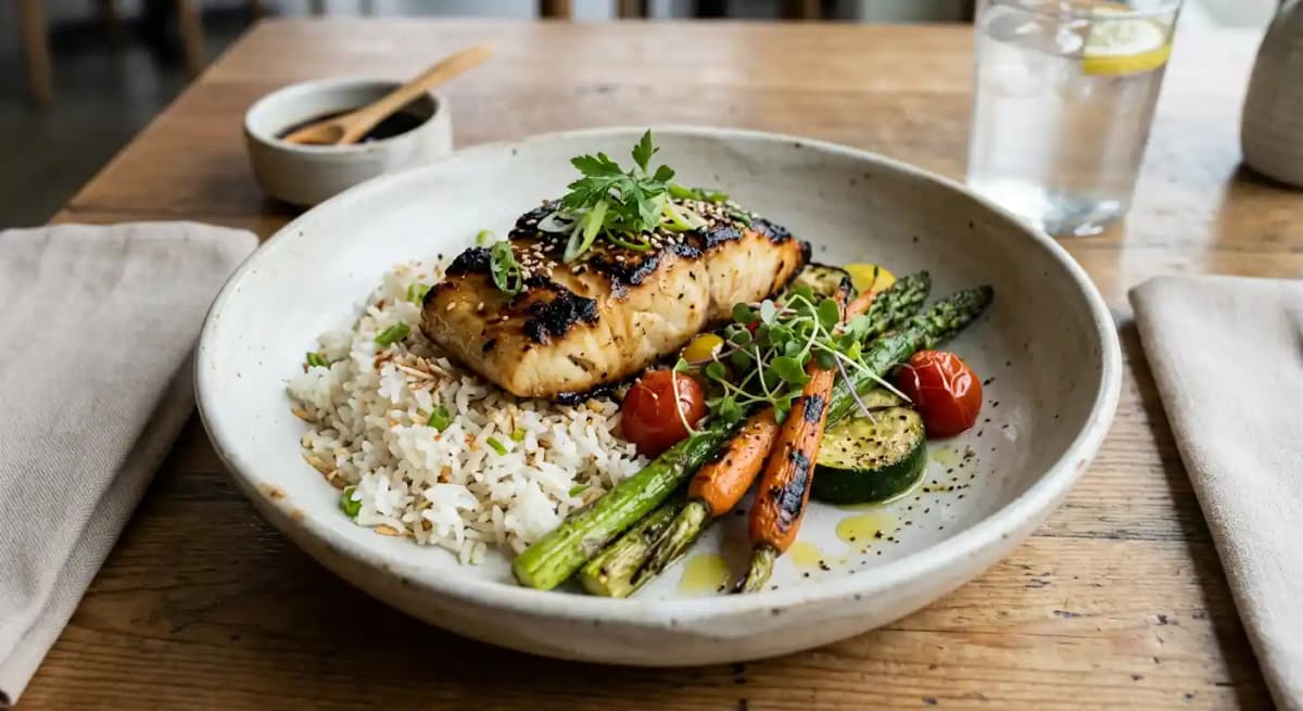 Alderwood Grilled Sablefish