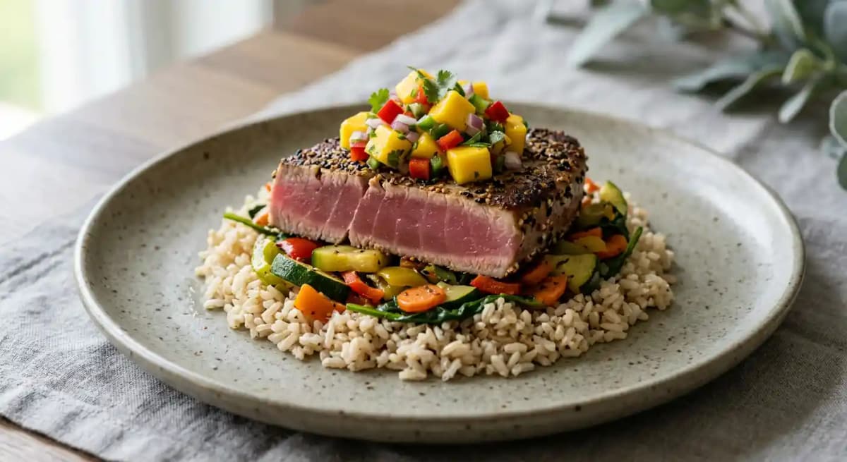 Seared Yellowfin Tuna