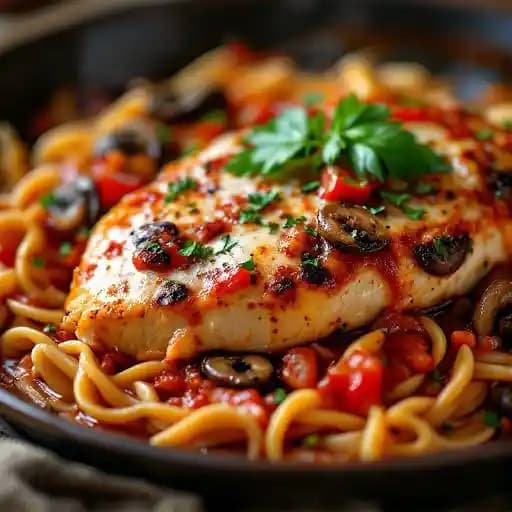 Chicken Cacciatori