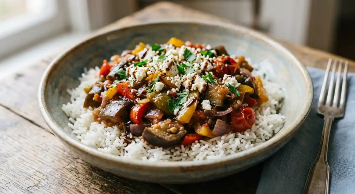 Spanish Eggplant Plate