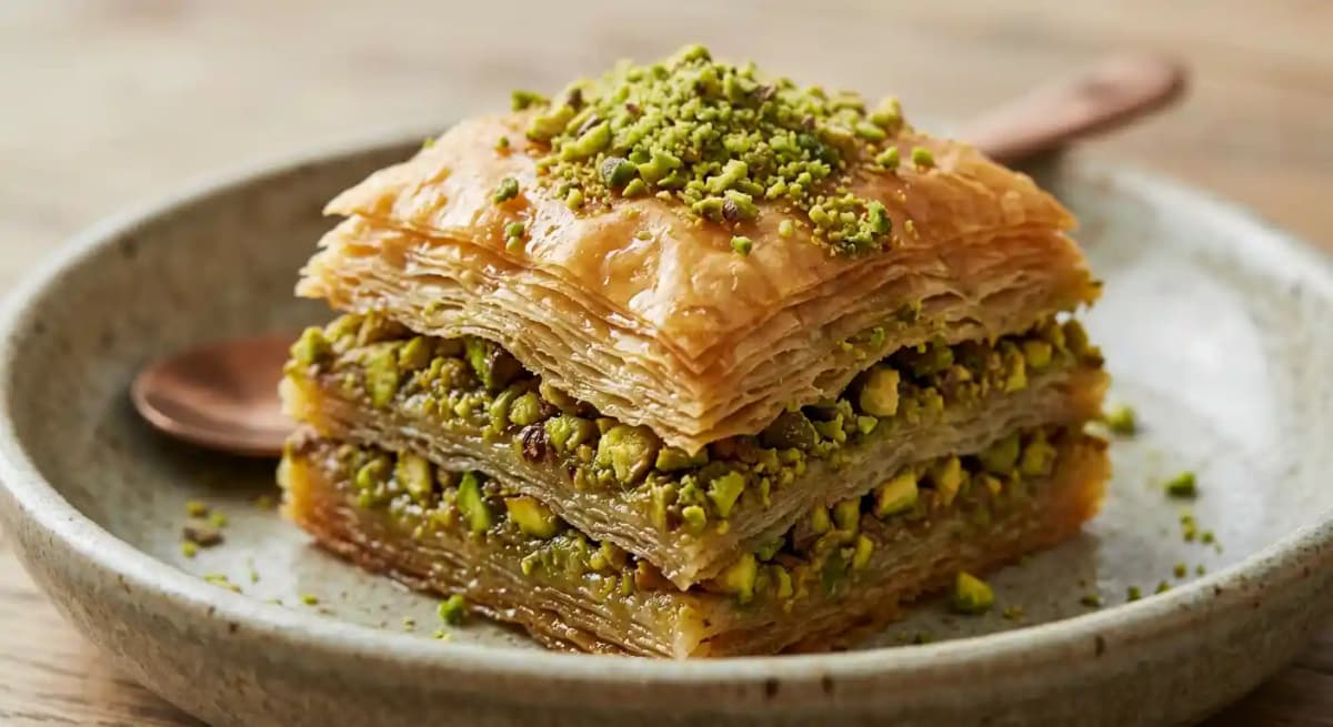 Pistachio Baklava