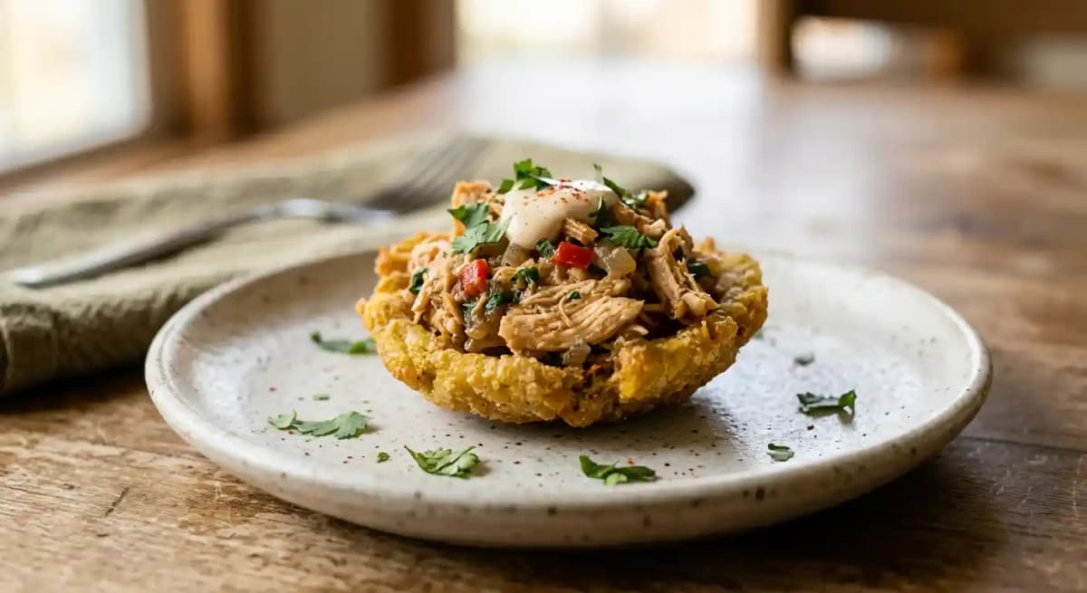 TOSTONES RELLENOS - Chicken