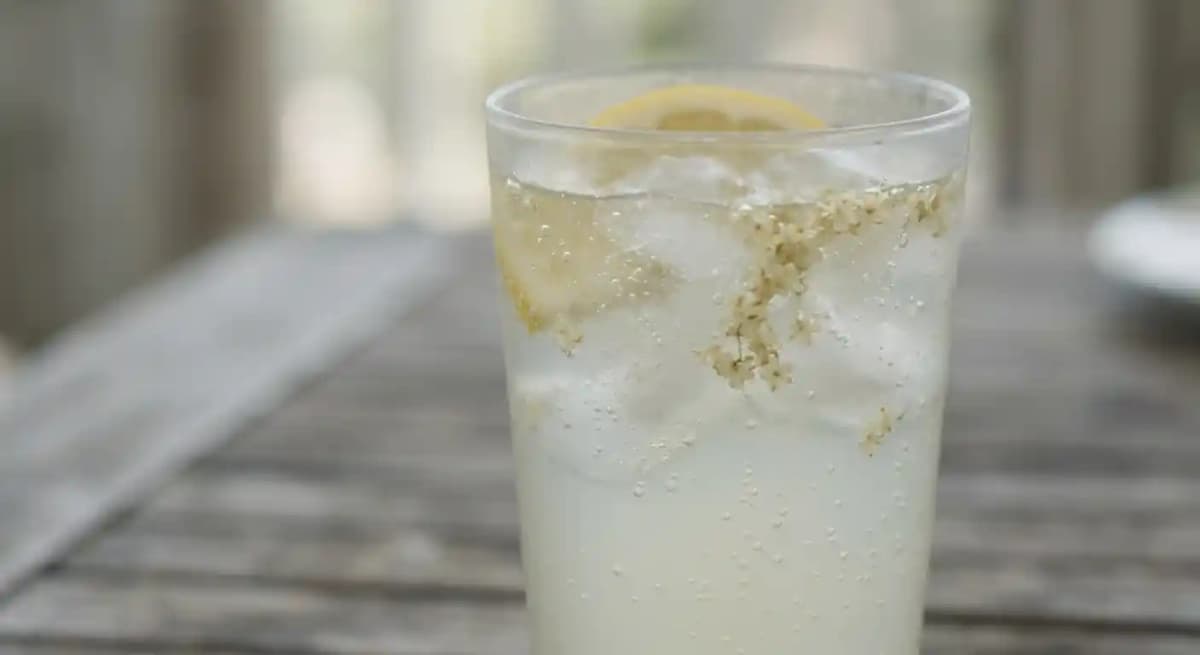 Sparkling Elderflower Lemonade