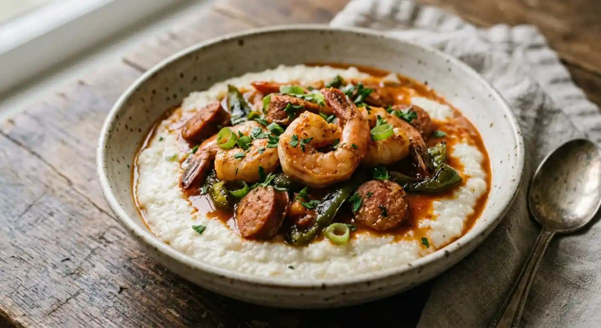 Delta Shrimp & Grits