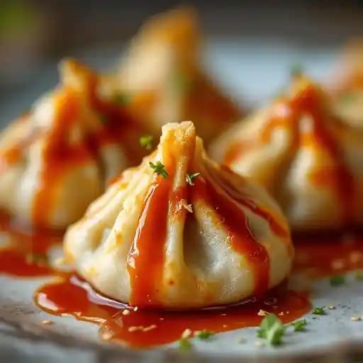 Pan-Fried Pork Dumplings