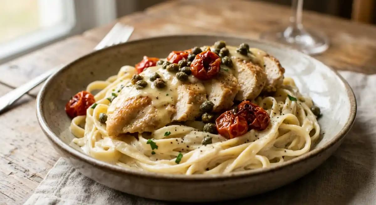 Lemony Chicken Piccata