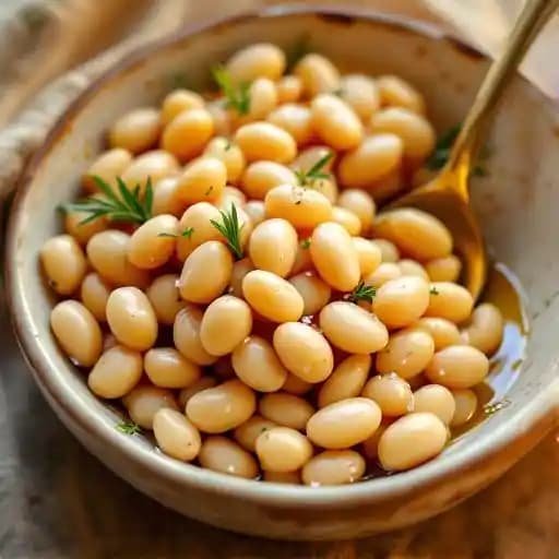 White Beans in Extra Virgin Olive Oil