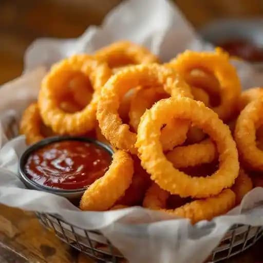 Basket of Onion Rings