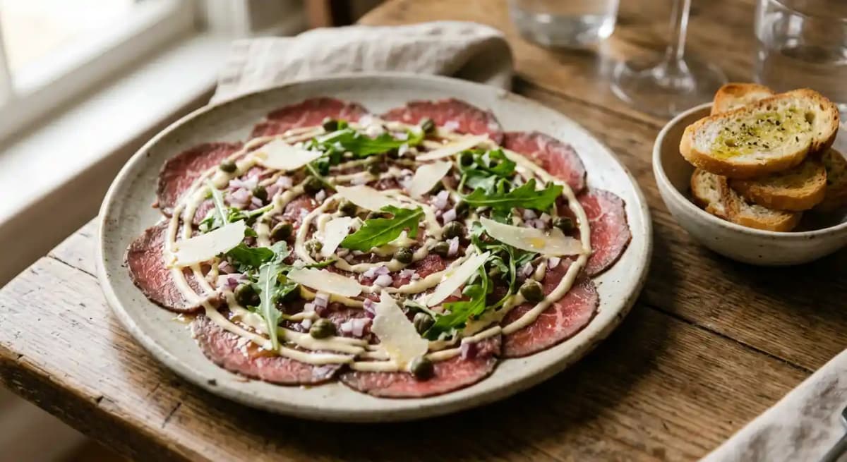 Beef Carpaccio*