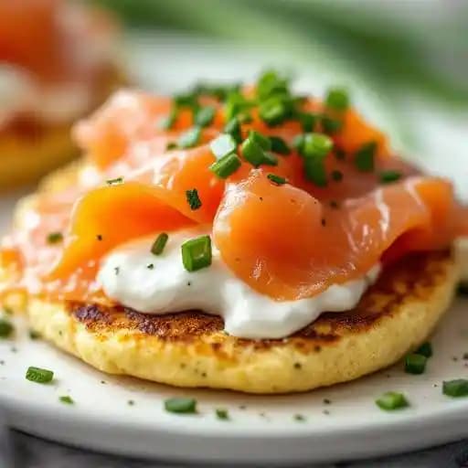 Smoked Salmon Blinis
