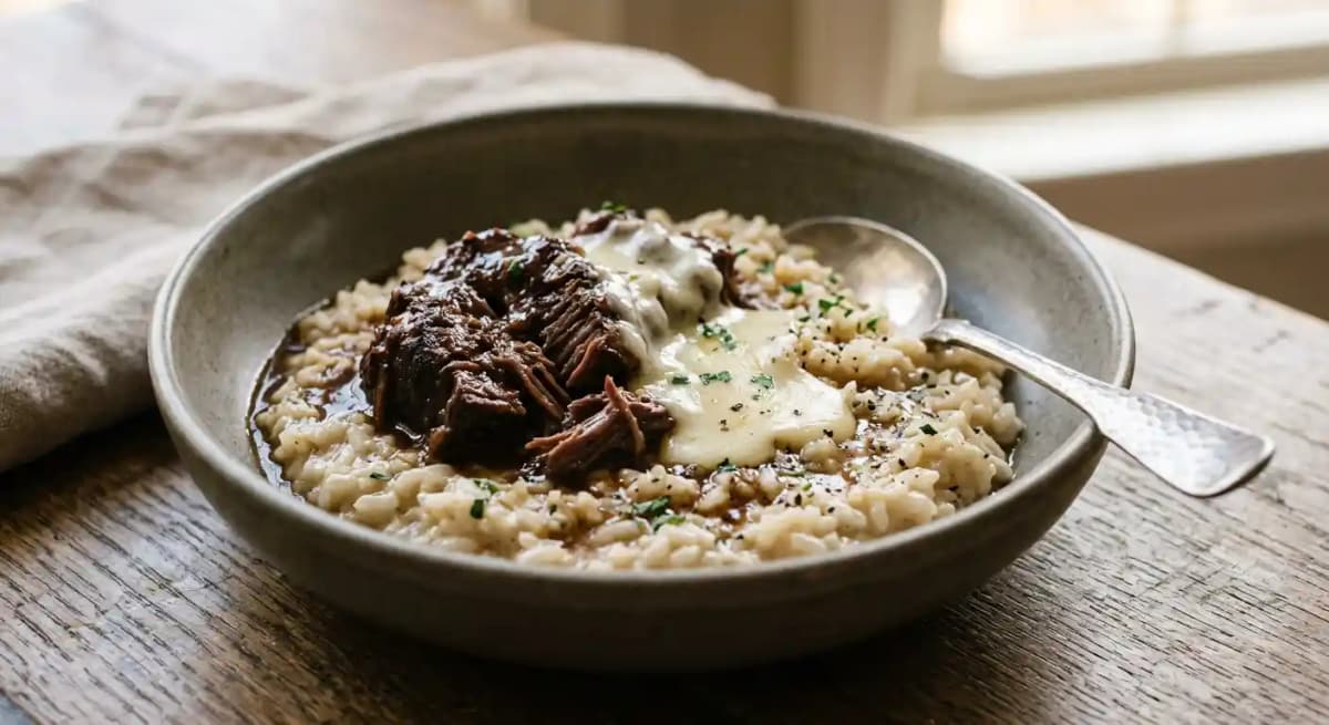Beef Cheek Risotto