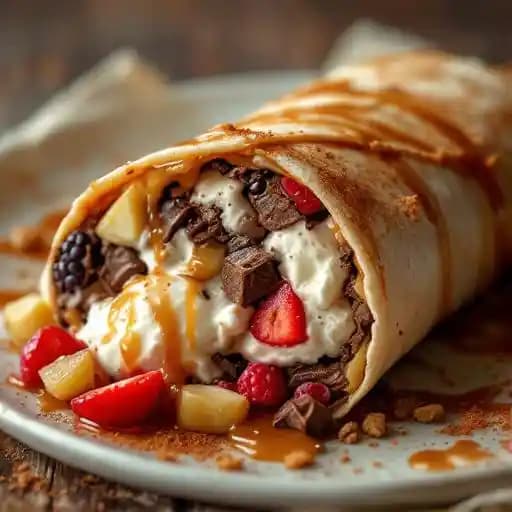 Dessert Burrito