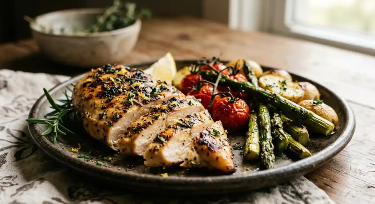LEMON HERB CHICKEN