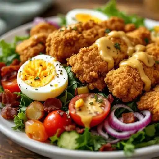 Southern Fried Chicken Salad