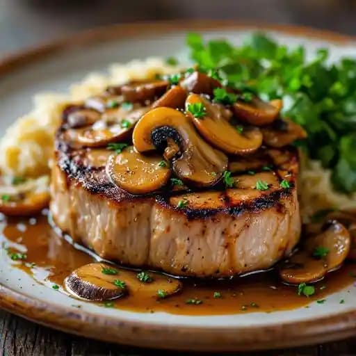 Costoletta di Vitello con Porcini e Marsala