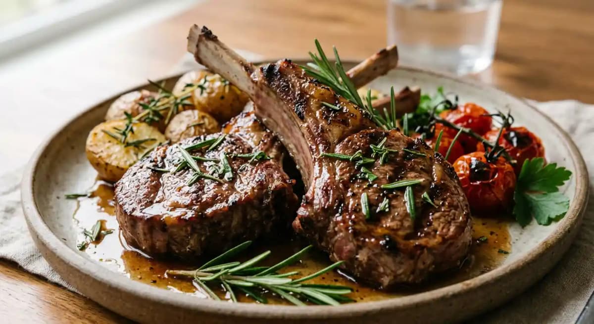 Costoletta di Agnello al Rosmarino