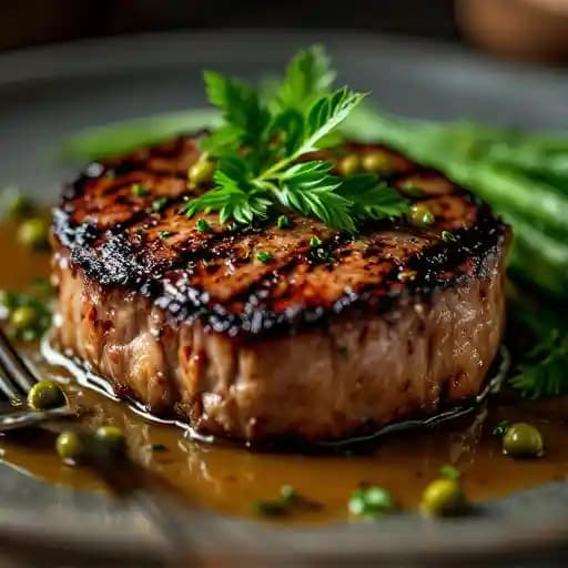 Filetto di Manzo al Pepe Verde