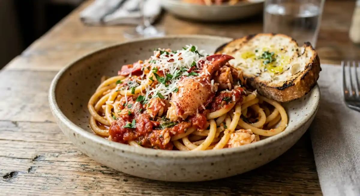 Maine Lobster Bucatini Fra Diavolo