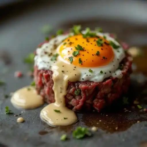 Hand-Chopped Dry Aged Prime Steak Tartare*