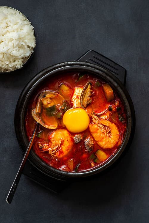 Seafood Soft Tofu Stew
