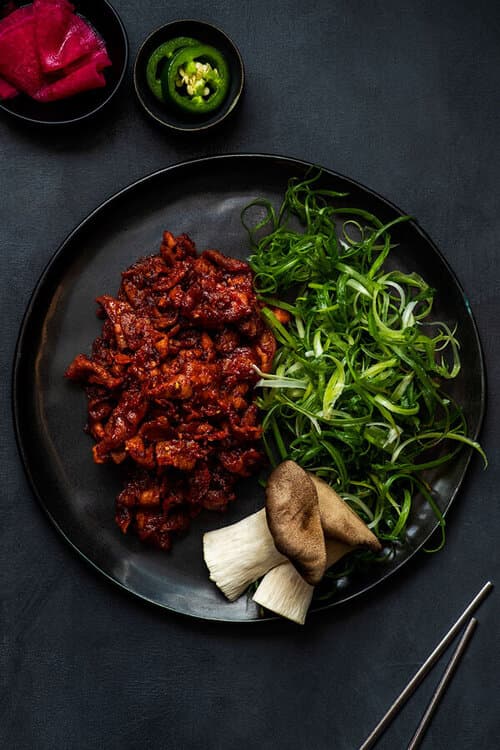 Thinly Sliced Spiced Pork Belly