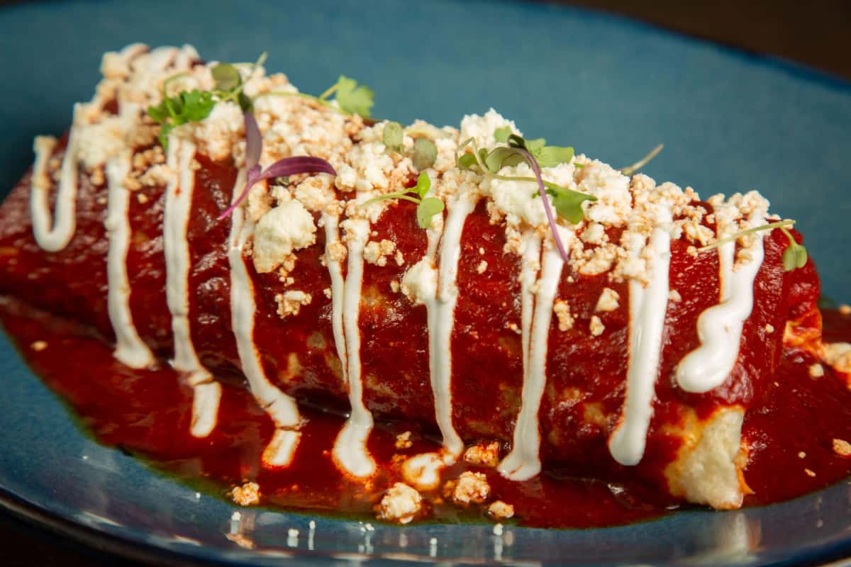 Chimichanga recipe served on a plate, by Hussong’s Cantina Henderson Chimichanga recipe served on a plate, by Hussong’s Cantina Henderson